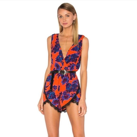 Lovers + Friends Pants - Lovers + Friends can't let go romper S